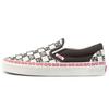 Slip-On Rabbit Year Zodiac Leather Fabric Checkerboard Low-Top Skate Shoes Unisex Sneakers Black White VN0A5JLXBMA
