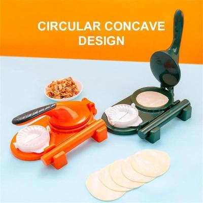 Dumpling Machine Dough Convenient Pressing Tool Set Rolling Dumpling Machine Mold Manual Pressing Machine Kitchen Accessories