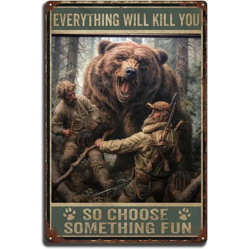 Don't Tell Me What To Do Vintage Metal Tin Signs Posters Plate Wall Decor for Home Bars Man Cave Cafe Clubs Retro Posters Plaque