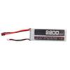 7.4V 2S 2200mAh 35C LiPo Battery RC Airplane High Rate Lithium Battery with XH Balance Head for Replacement T Plug