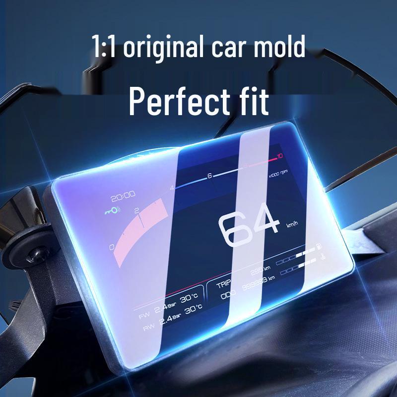 Upgraded Tempered HD Film for Zongshen 150X Motorcycle Screen - Anti-Scratch Protection