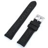 Vintage Handmade Denim Leather Watch Strap 20mm Blue Black Gray Watch Band for Men Women Wristband Bracelet Accessories