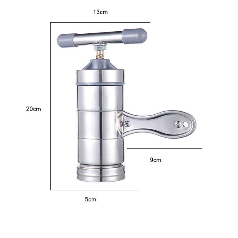 Neue Edelstahl Haushalt Kleine Manuelle Nudelmaschine Küche Hand Druck Nudel Pressmaschine M
