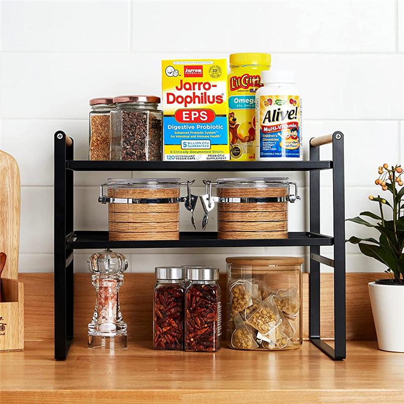 Japanese Style Kitchen Spice & Dish Organizer Rack