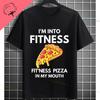 Funny Unisexs Pretend Im A Pizza Graphic Tshirt Fashion Casual Oneck Shortsleev Pure Cotton Humorous Tee Allseason Wear