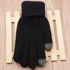 Gloves Screen Warm Mitten Unisex Woman Winter Gloves Knitted Mittens