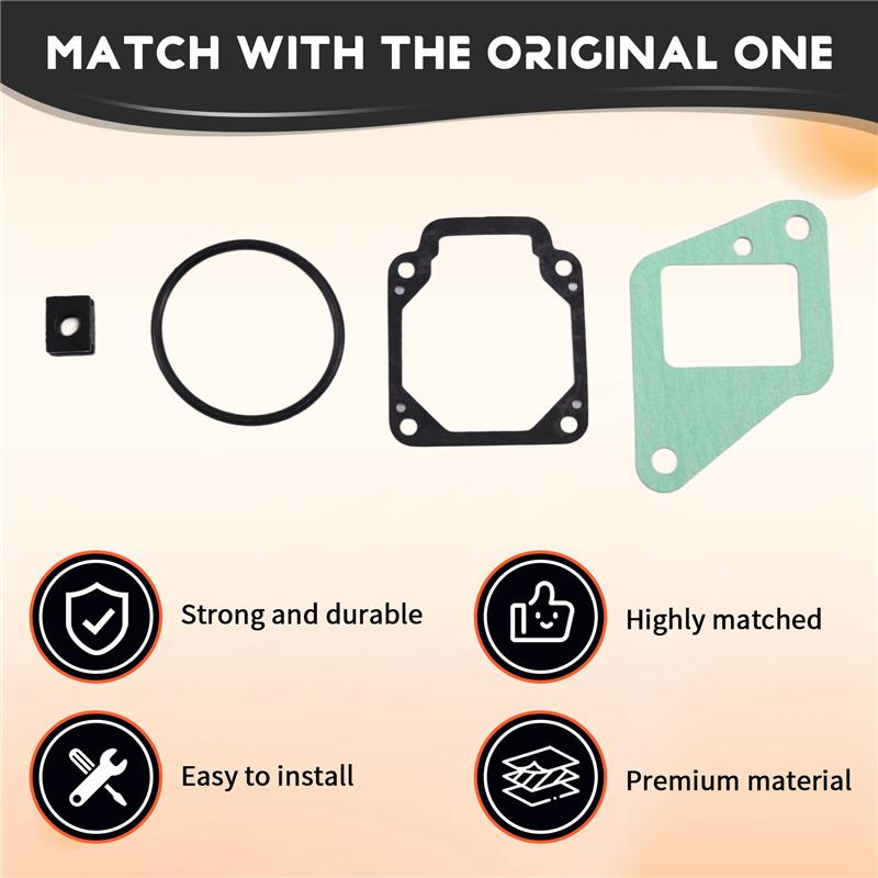 A58X-Power Head Gasket Kit Set 6E3-W0001-A4 For 4HP 5HP Outboard Motor 6E3-W0001