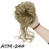 MISS WIG Estensione sintetica per capelli Chignon Chignon disordinato Fascia per capelli ricci Elastico Scrunchy Pezzi di capelli finti per forcine da donna