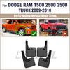 For Dodge Ram 1500 2500 3500 2009-2018 4PCS Brand New Splash Guar Mud Guards Mud Flaps Fender Car Styling Auto Accessories