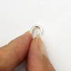 S925 Sterling Silver Oval Carabiner Clasp   Small Spring Connector Extender Closure for Necklace Bracelet Jewelry DIY Projects
