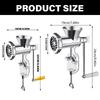 Manual Meat Grinder With Sausage Stuffer Effective Homes Kitchen Manual Meat Grinder for Ground Meats and Sausages
