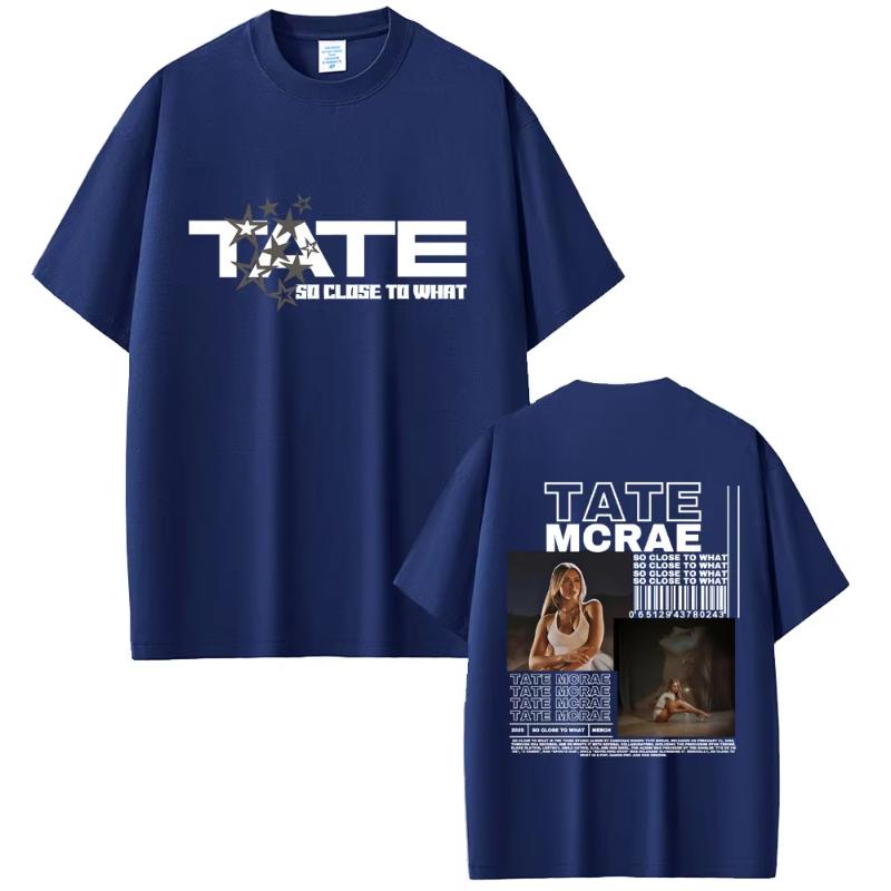 

Tate Mcrae Album So Close To What Tshirt Miss Possessive 2025 World Tour T Shirts Unisex Women Fashion Casual Oversized Tshirts 4XL