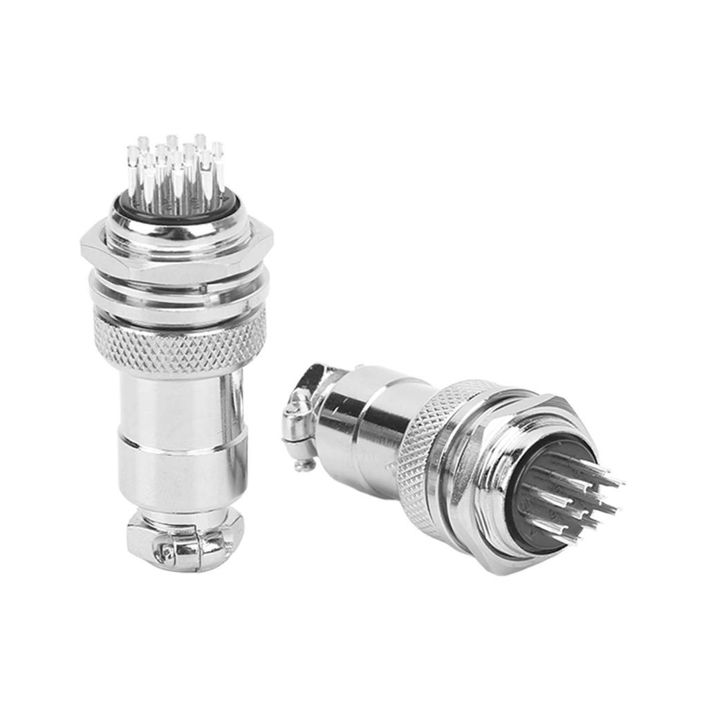 Luftfahrtstecker Buchse Verbinder 20mm 10 Pin Elektrischer Stromadapter für Maschinenausrüstung