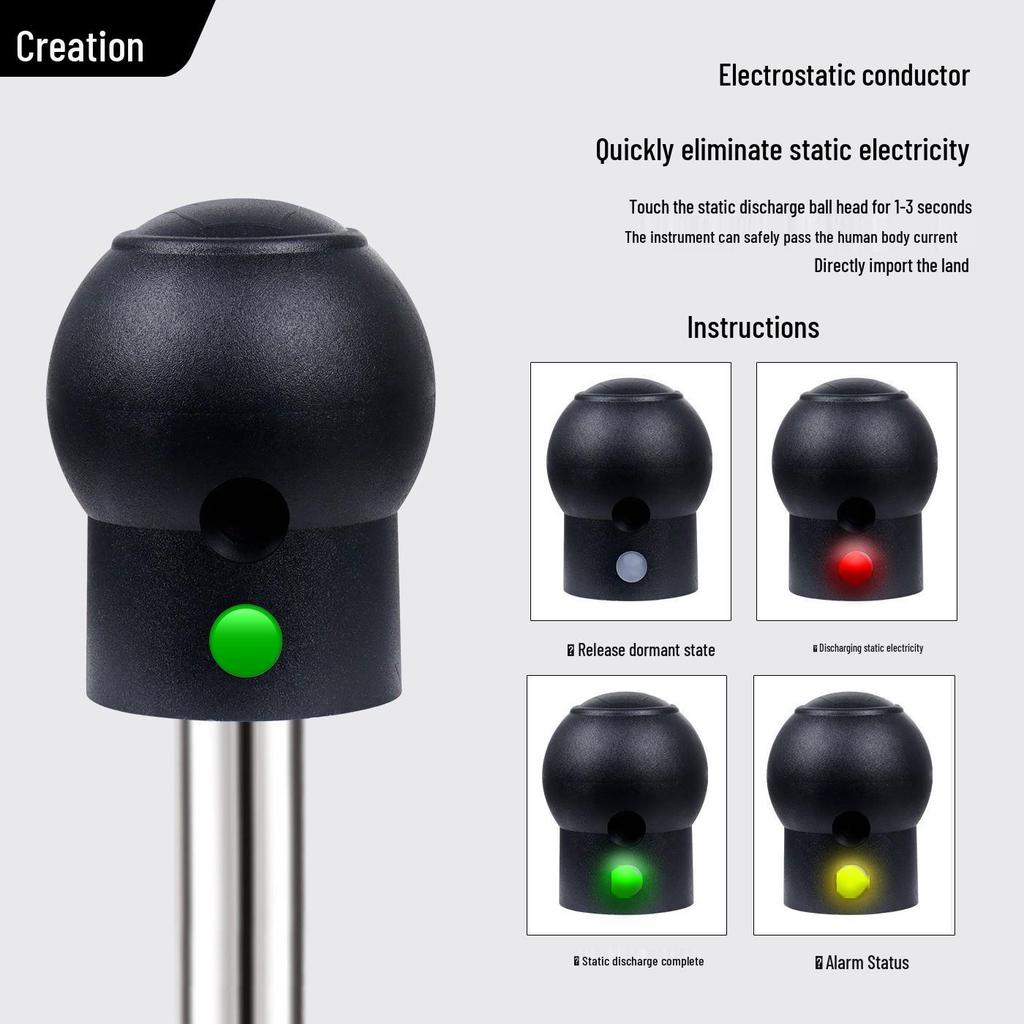 Explosion-Proof Static Discharge Touch Device for Industrial Safety