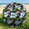SC Freiburg Print Size 5 Soccer Ball, PU Wear Resistant Football for Match Training and Daily Practice, Birthday Gift for Soccer Fans