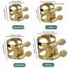 Brass Material Saxophone Tip Clip Adjustable Screw Reed Fastener  Soprano Saxophone