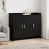 Sideboard Black Oak 98.5 x 33 x 80 cm Engineered Wood