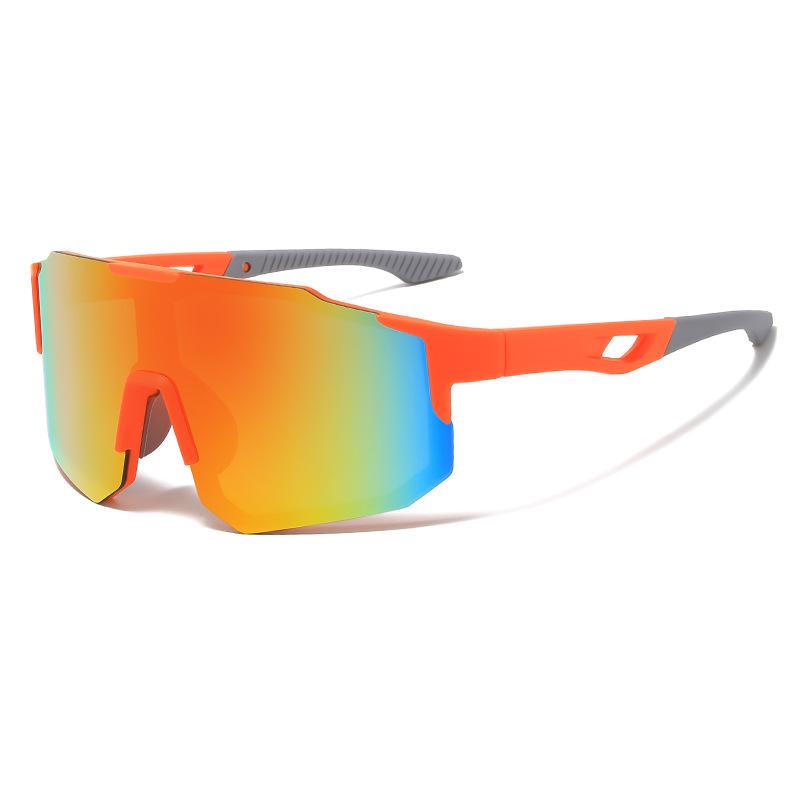 Unisex schillernde Radsport-Sonnenbrille - Stilvolle Outdoor-Sportbrille