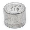 1/2” Female Thread Plug, Stainless Steel