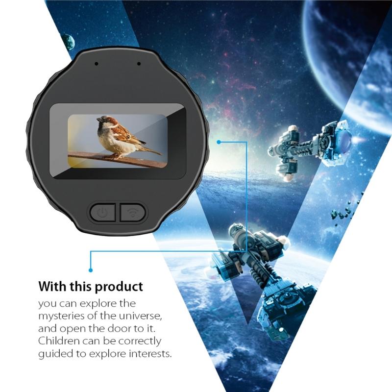 Digital Eyepiece Camera Portables Wifi Electronic Eyepiece Telescope Camera for Travel Hiking Camping