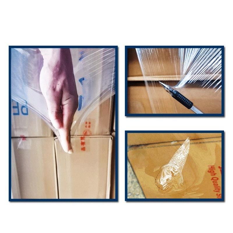 PE Wrapped Stretch Sheeting Industrial Preservat Transparent Plastic Films Packaging Box Sealing Film Strong Extensibility Fruit Tree Grafting Films