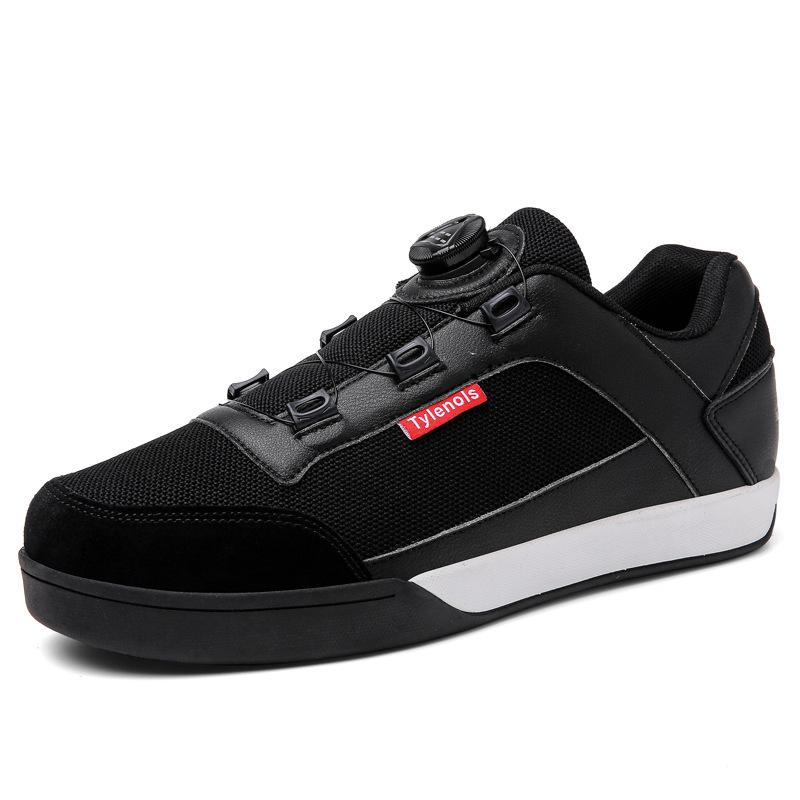 

S001 Men s Shoes Cycling Dual-use Board Rotating Buckle Mesh Fabric Oversized Hiking Sports 37 чёрный