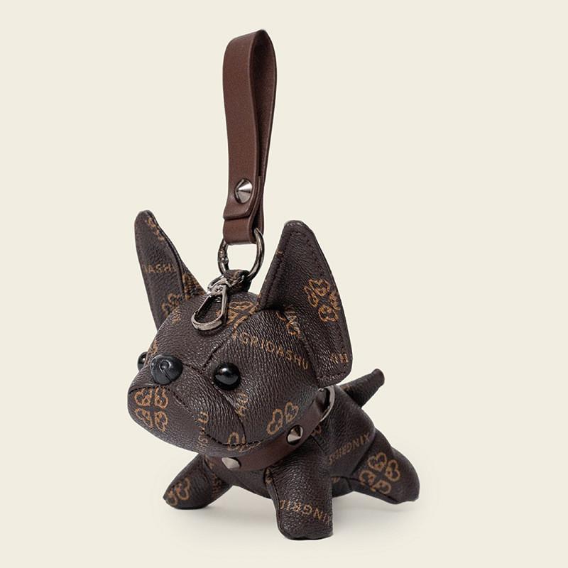 Leather Pony Keychain Cute Plush Animal Bag Charm For Kids And Teens