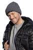 Kamea John Men' Beanie Charcoal, 85% Acrylic / 15% Wool