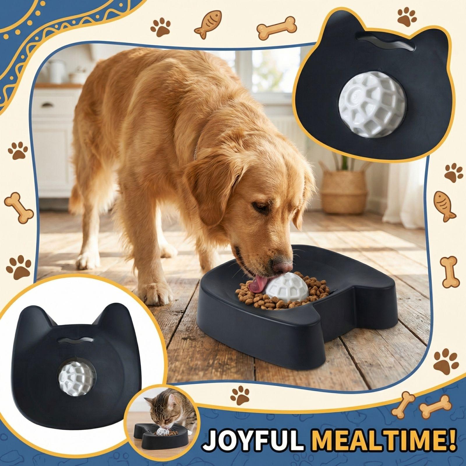 

Универсальная миска для медленного кормления домашних животных, для кормления питомца, 250 мл