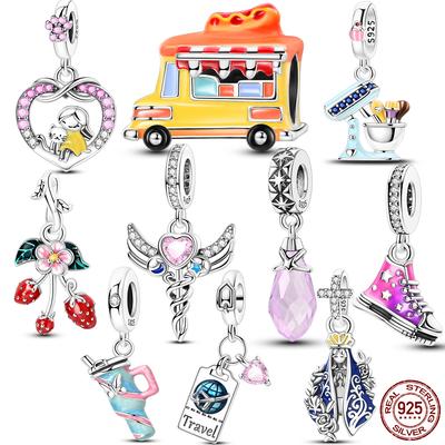 Fit Original Charms Newcopper Charms Pendents Dangles Beads Bracelet Necklace Diy Women Jewelry Gift