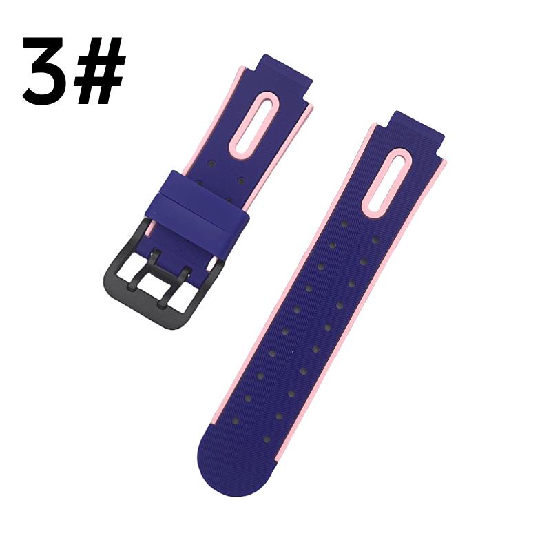 15mm Kids Watch Band Smartwatch Children Silicone Strap Watchband Waterproof Flexible Wristband Universal Adjustable Watch Belt 3