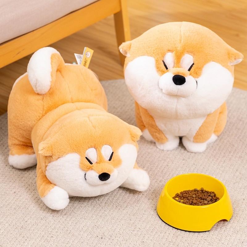 Inu Cute Shiba Dog Plush Toy Stuffed Animal Doll Kids Gift Bedroom Decoration