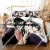 3D-Druck Black Butler Kuroshitsuji Bettwäsche-Set Einzelbett Doppelbett Full Queen King Size Bettwäsche-Set Aldult Kinder Schlafzimmer Bettbezug-Sets Anime