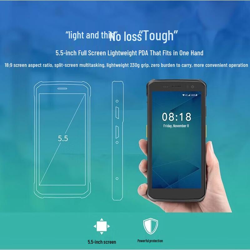 

iDataT1 Handheld PDA Data Terminal with 2D Wireless Barcode Scanner