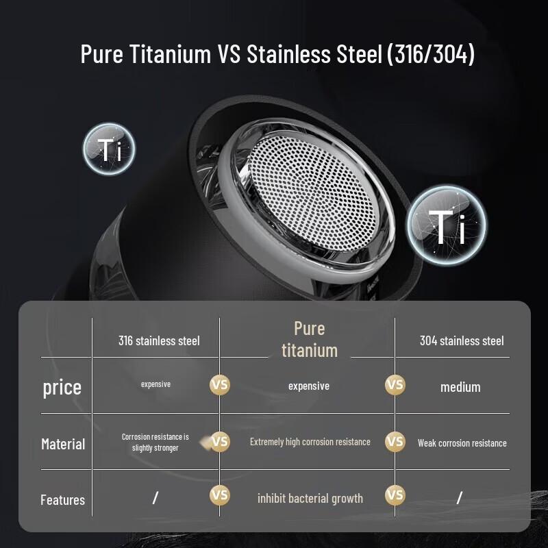 TOMIC 520ml Insulated Tea Infuser Bottle