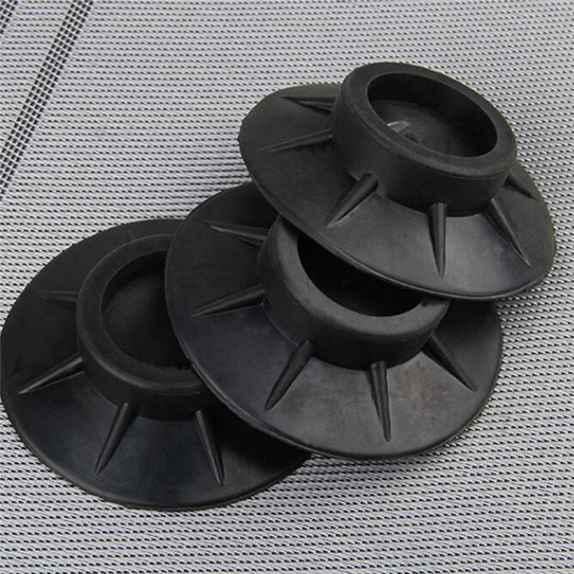 Waschmaschinen-Füße, Anti-Vibration, rutschfest, elastisch, Gummimatte, Kühlschrank, Boden, Möbel, stoßfest