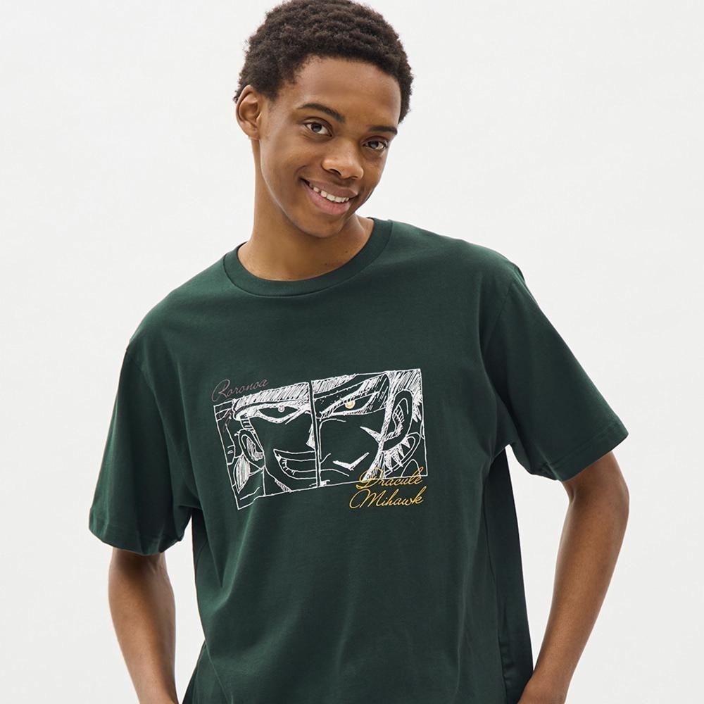 

Футболка с коротким рукавом Gu By Uniqlo Graphic 2 58 DARK GREEN/S