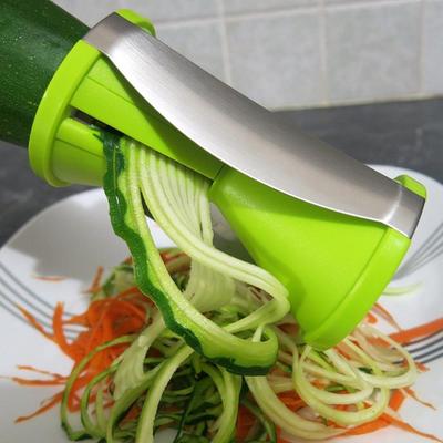 Vegetable Spiral Slicer Carrot Cucumber Zucchini Noodle Julienne Cutter Peeler Kitchen Piece Grater Cooking Tool