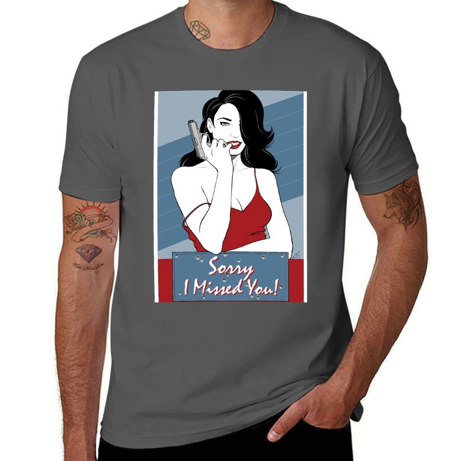 

Sorry I Missed You T-Shirt t shirts cotton 100% printed t shirts for man t shirts with prints T-Shirt 4XL