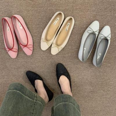 Scarpe Basse da Donna Mocassini Casual Poco Profondi Scarpe Moda Primavera Sandali in Pelle Tendenza Scarpe da Passeggio Comode Marca Mujer De Zapatillas
