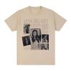 T-shirt Lana Del Rey Ultraviolence Album Musicale T-shirt Uomo Donna Vintage Manica Corta Larga T-shirt Harajuku Streetwear