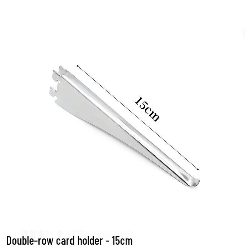 M101 Double Row AA Pillar Bracket Glass Shelf Support with Hook Tailboard and Dual Clamp