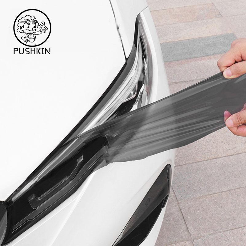 Anwendbar zu BYD ATTO 3 2022 2023 scheinwerfer auto styling aufkleber scheinwerfer TPU geräuchert scheinwerfer schutzhülle film zubehör
