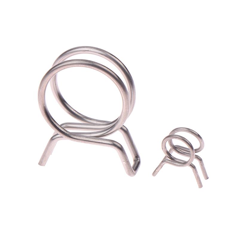 10 Stück 5 mm - 14 mm Schlauchschellen Edelstahl Rohrschlauch Federklemmen Kraftstoffleitung Schlauchschellen Dichtrohrklemmen für Boote Motorräder
