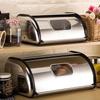 Roll Top Bread Bin Large Capacity Bread Box For Entrance Pantry Farmhouse Bread Storage Box Healthy Lifestyle Tool