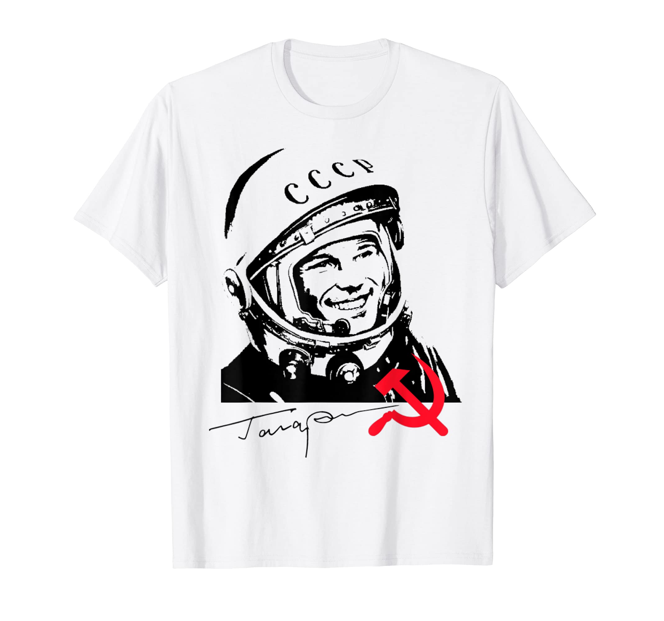 

Yuri Gagarin Soviet Roscosmos Cosmonaut T-Shirt