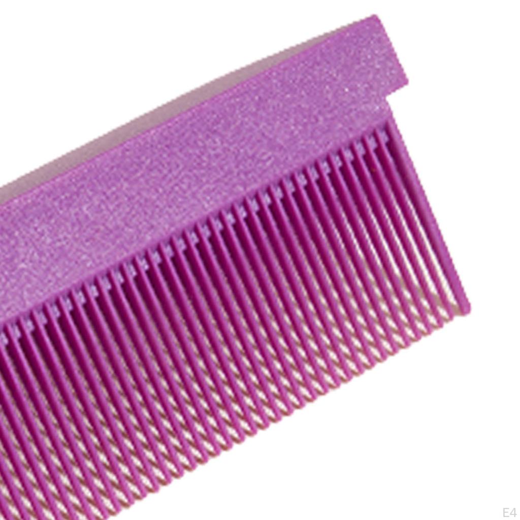 Comb Accessory for Salon Home DIY Reusable Fine Hair Professional Nylon