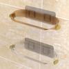 Portasciugamani Porta Pantofole di Lusso Leggero da Parete per Bagno, Senza Foratura, Scaffale Porta Scarpe