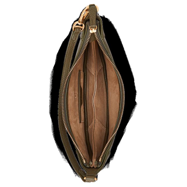 Polo Ralph Lauren Mini Leather Shoulder Bag With Iconic Pony Cutout Design Women Shoulder Bag Green WAPOBAG02V20149