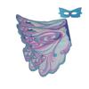 Halloween Childrens Butterfly Wings Cape Cloak With Mask Elf Dress Up Costume